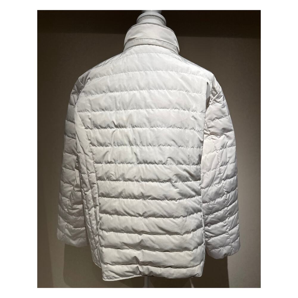 Talbots Quilted Ivory Women's Jacket Size 3X - Picture 2 of 6
